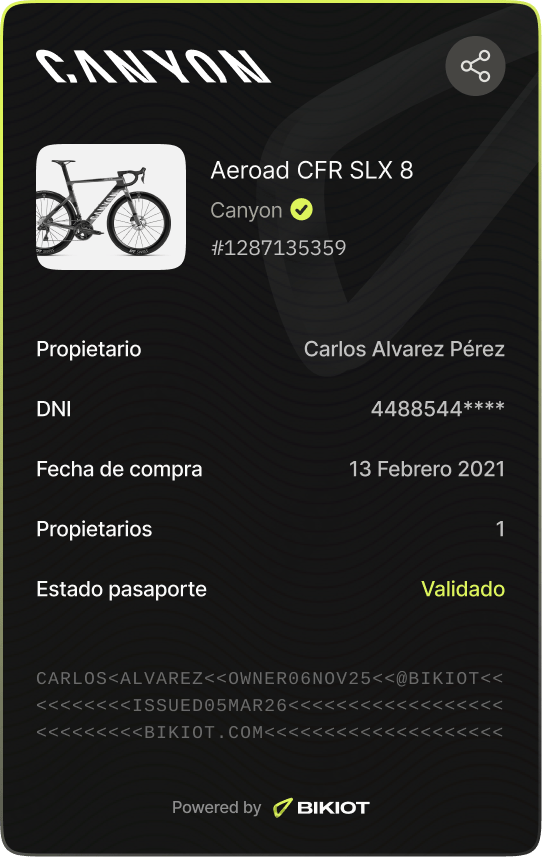 Pasaporte digital Bikiot